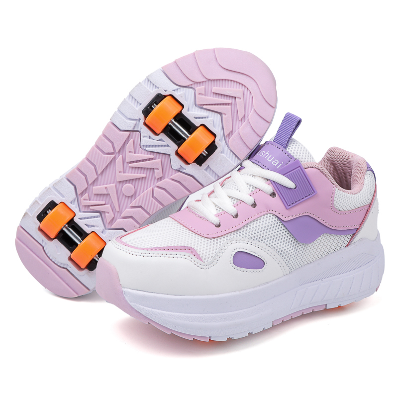 Running Shoes - Patines de ruedas para niños, con